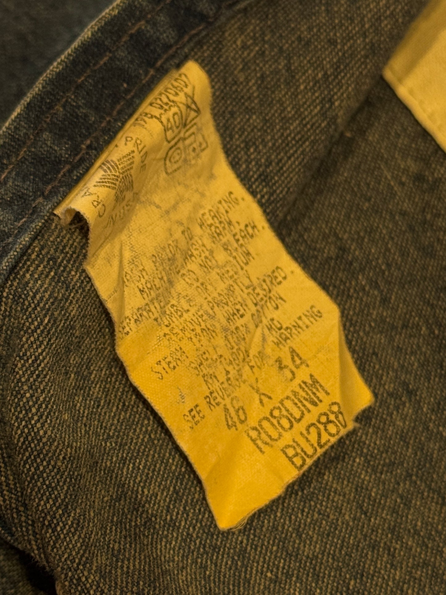 Vintage Carhartt Denim Bib Overalls