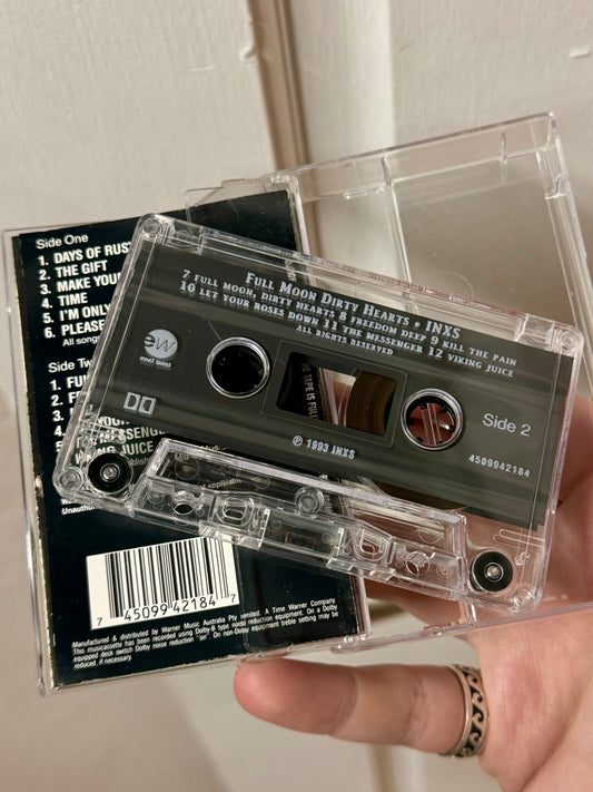 INXS Full Moon, Dirty Hearts - Vintage Cassette