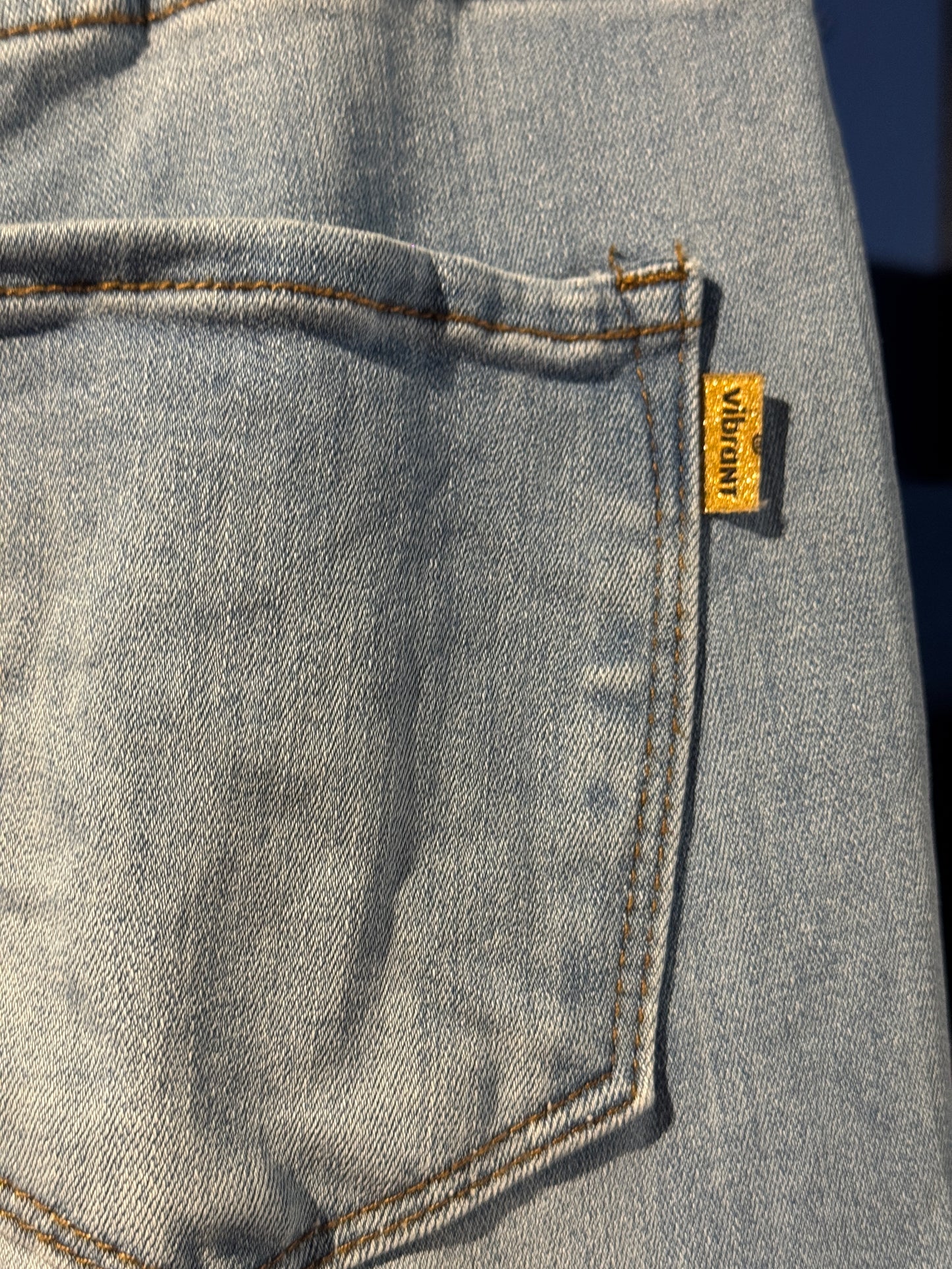 Vintage Vibrant High-Waisted Extreme Flares – Light Wash (W25)