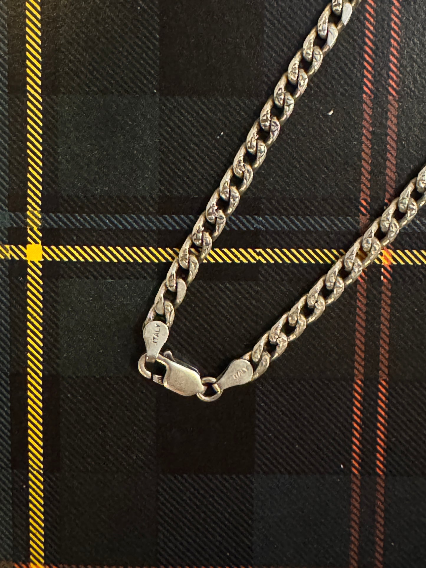 Vintage Italian Silver Chain