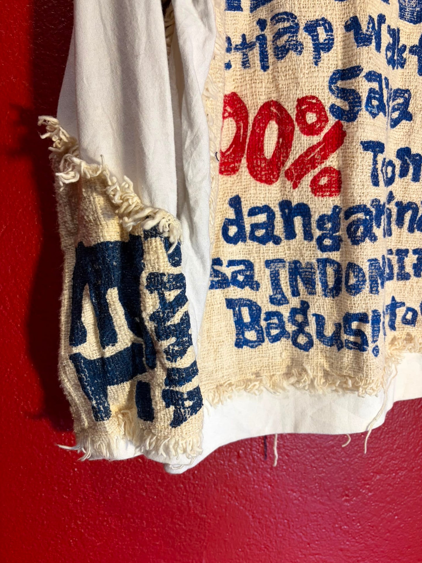 El Rodeo Upcycled Burlap Graphic Sweatshirt (AU 14-16)