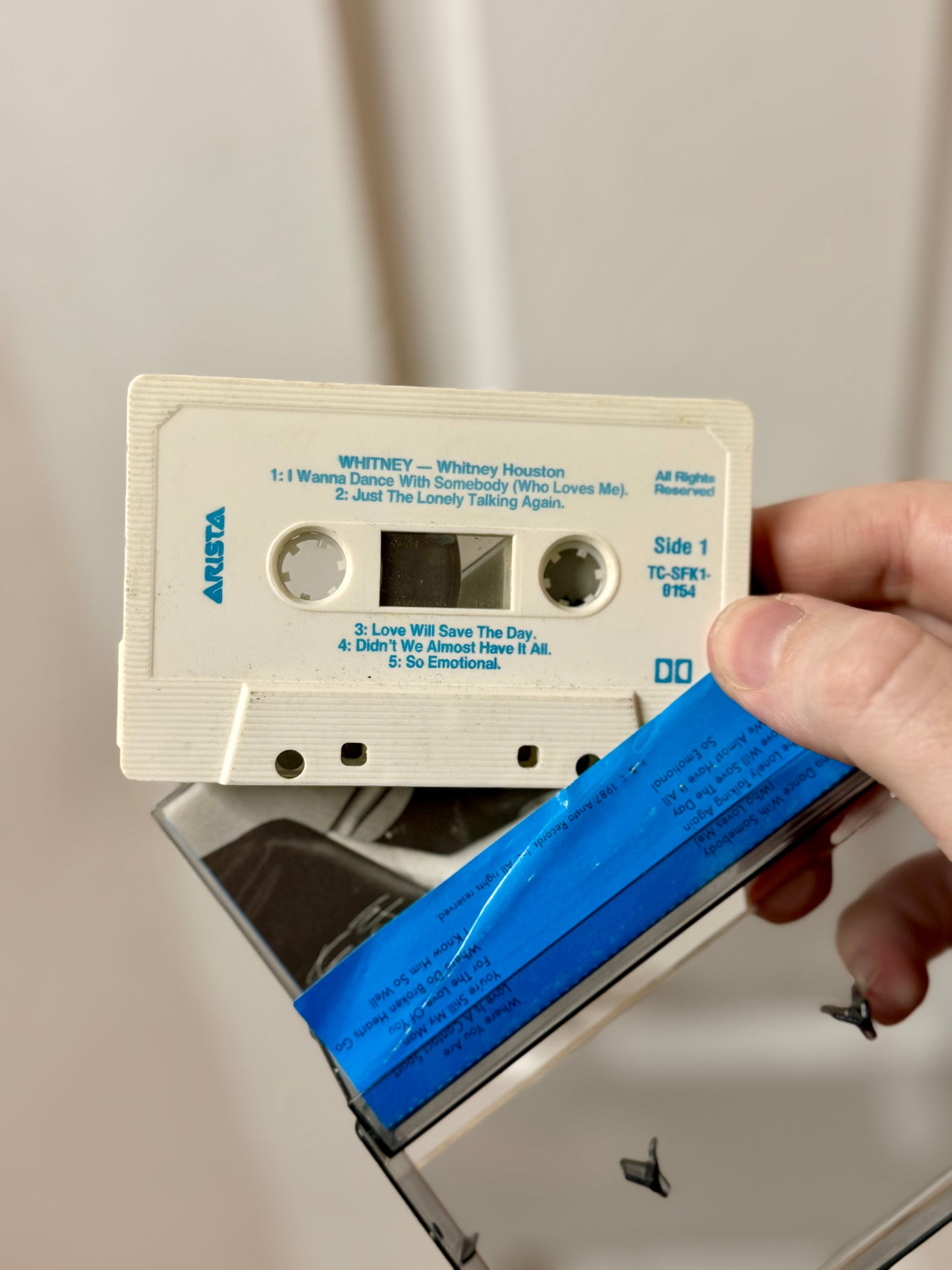 'Whitney' Whitney Houston - Vintage Cassette