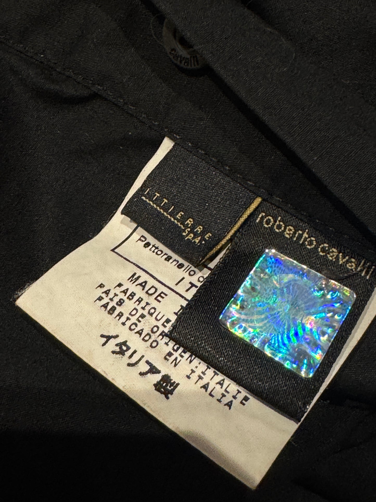 Vintage Just Cavalli Stitched Detail Shirt