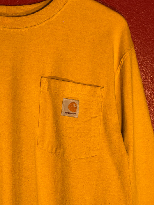 Carhartt Original Workwear Pocket Long Sleeve T-Shirt (S)