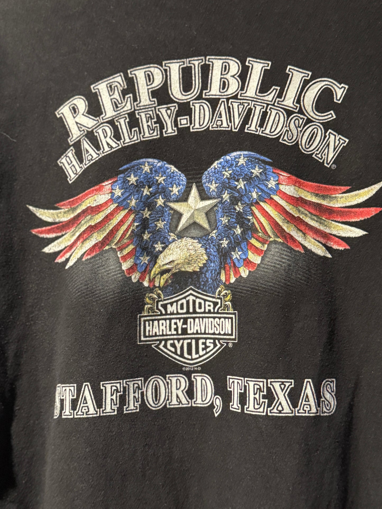 Vintage Harley-Davidson Texas Eagle Tee – L (AU L)
