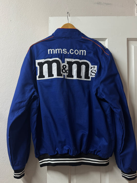 M&M’s Racing Jacket Reworked Patchwork