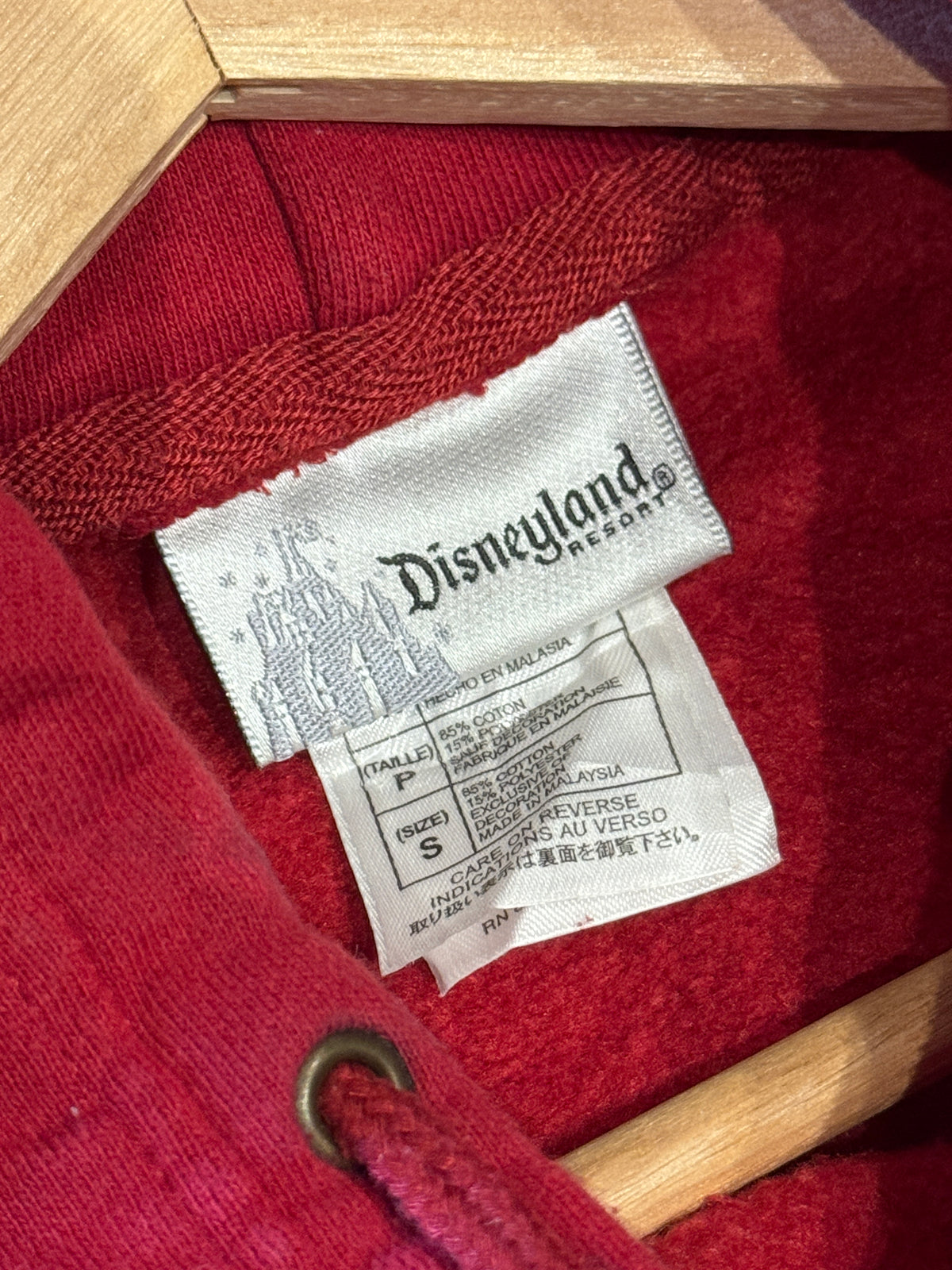 Vintage Disneyland Mickey Hoodie - S (AU M)