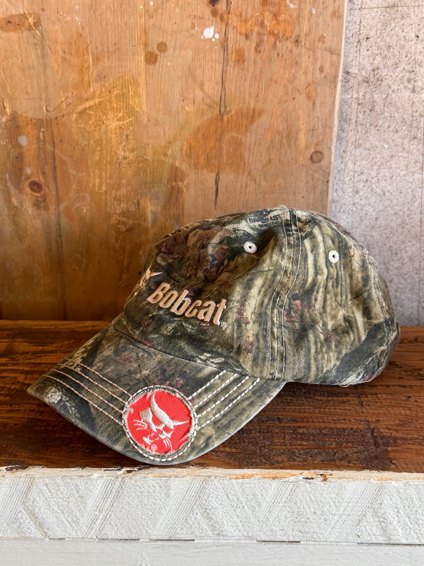 Vintage Bobcat Camo Hat