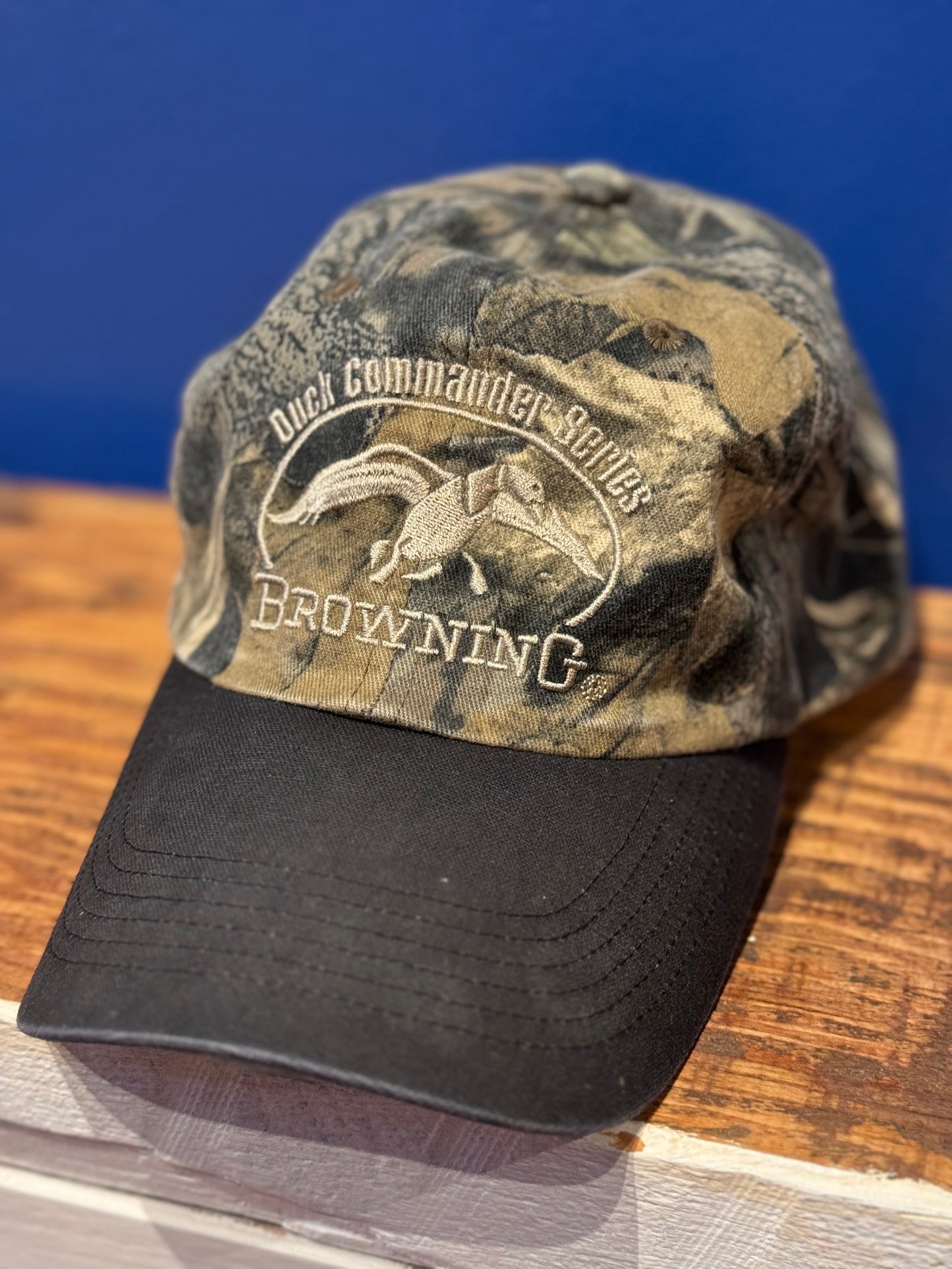 Vintage Browning Camo Hat