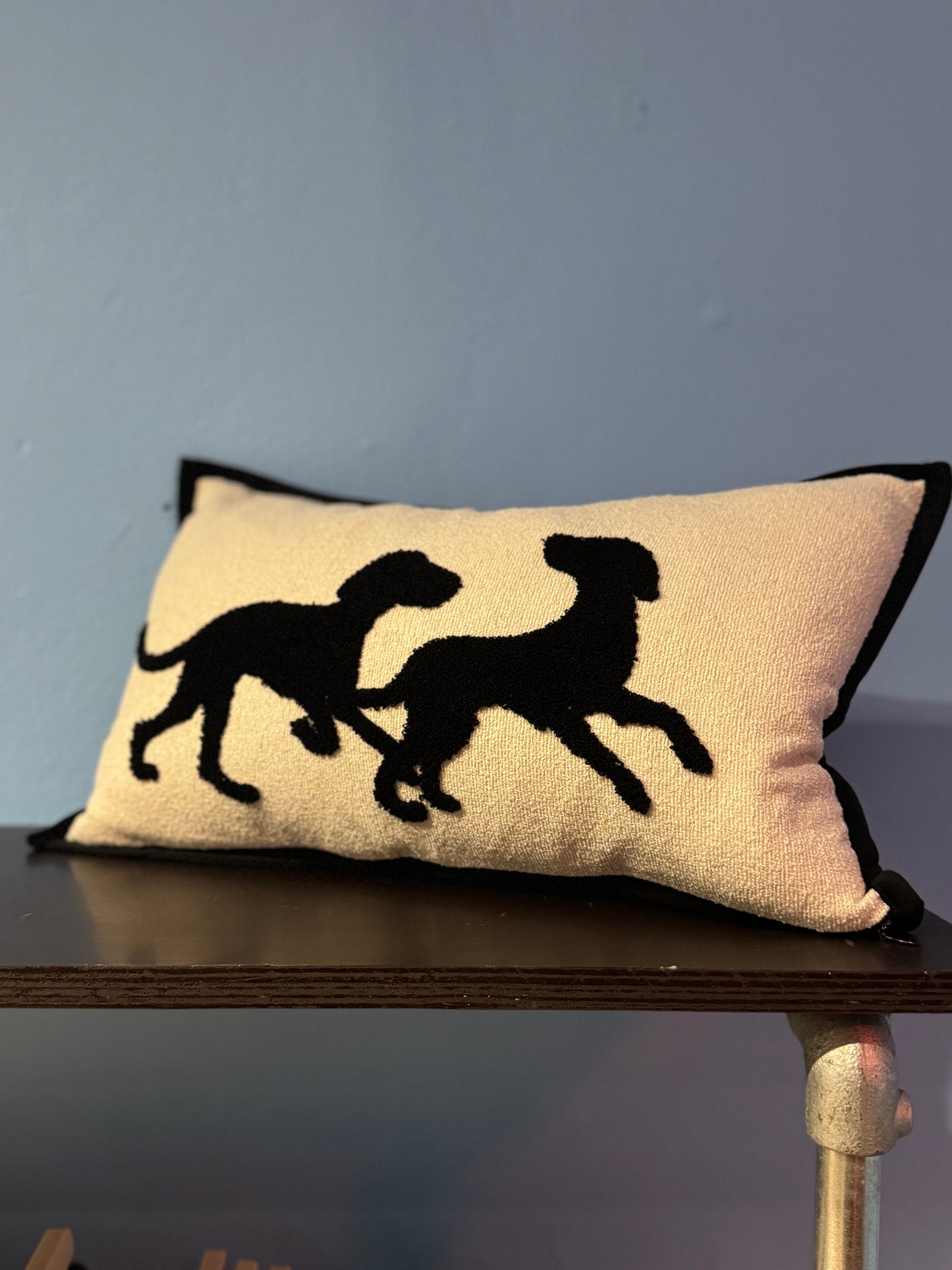 Black Labrador Cushion 30x50cm