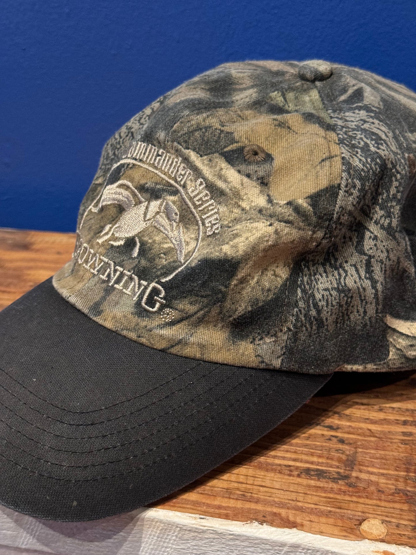 Vintage Browning Camo Hat