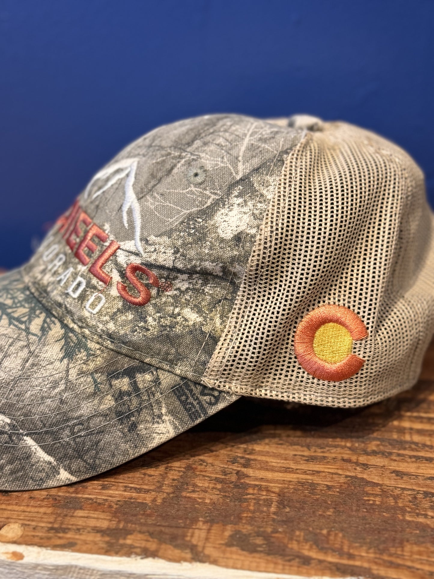 Scheels Colorado Camo Trucker Hat