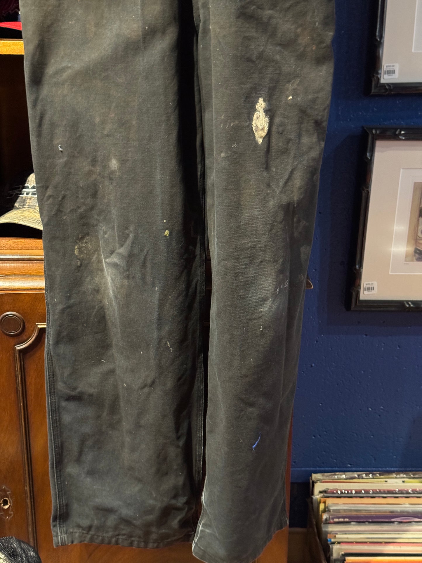 Vintage Dickies Black Duck Canvas Overalls