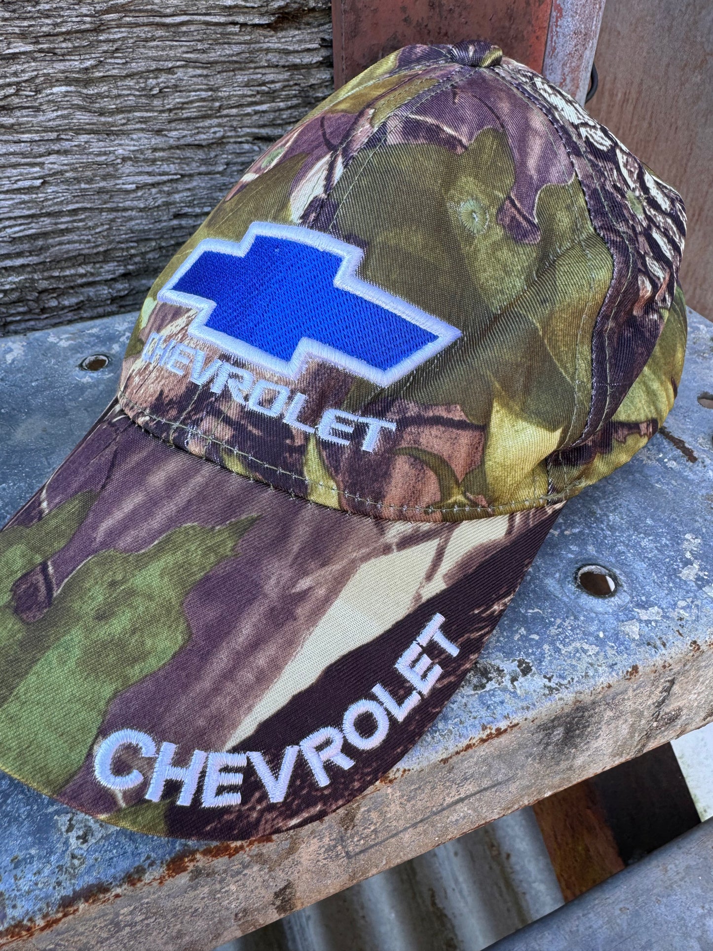 Vintage Chevrolet Camo Hat