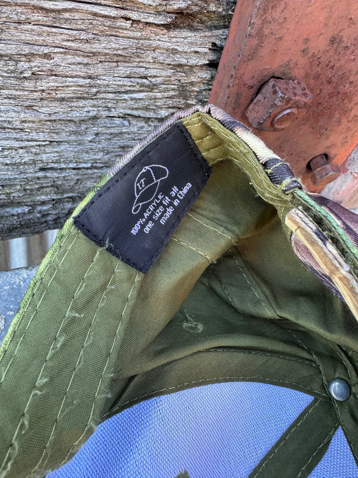Vintage Chevrolet Camo Hat