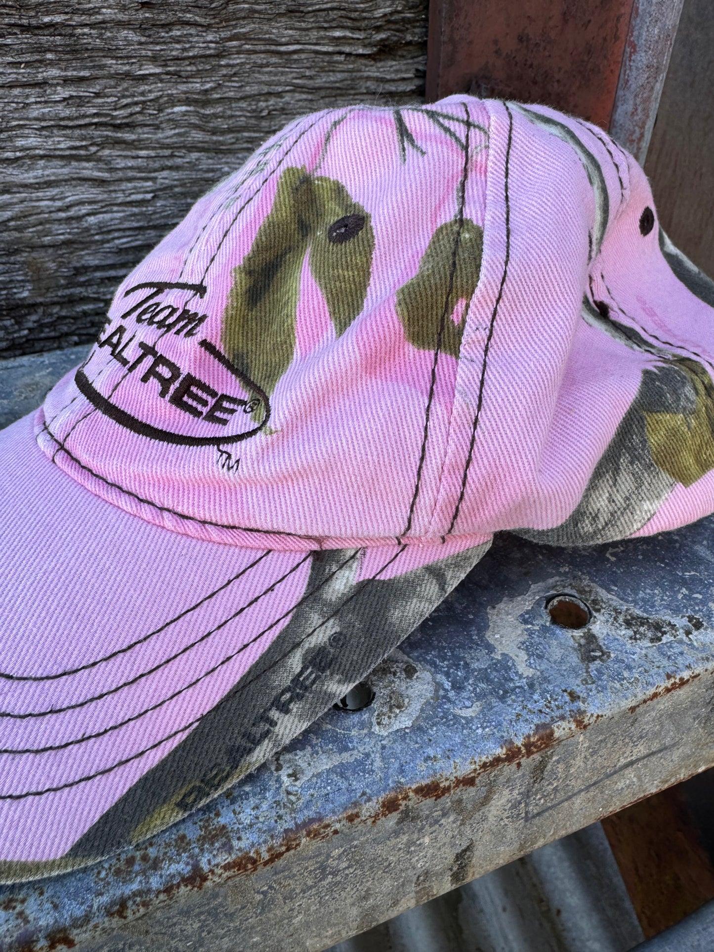 Vintage Pink Realtree Hat