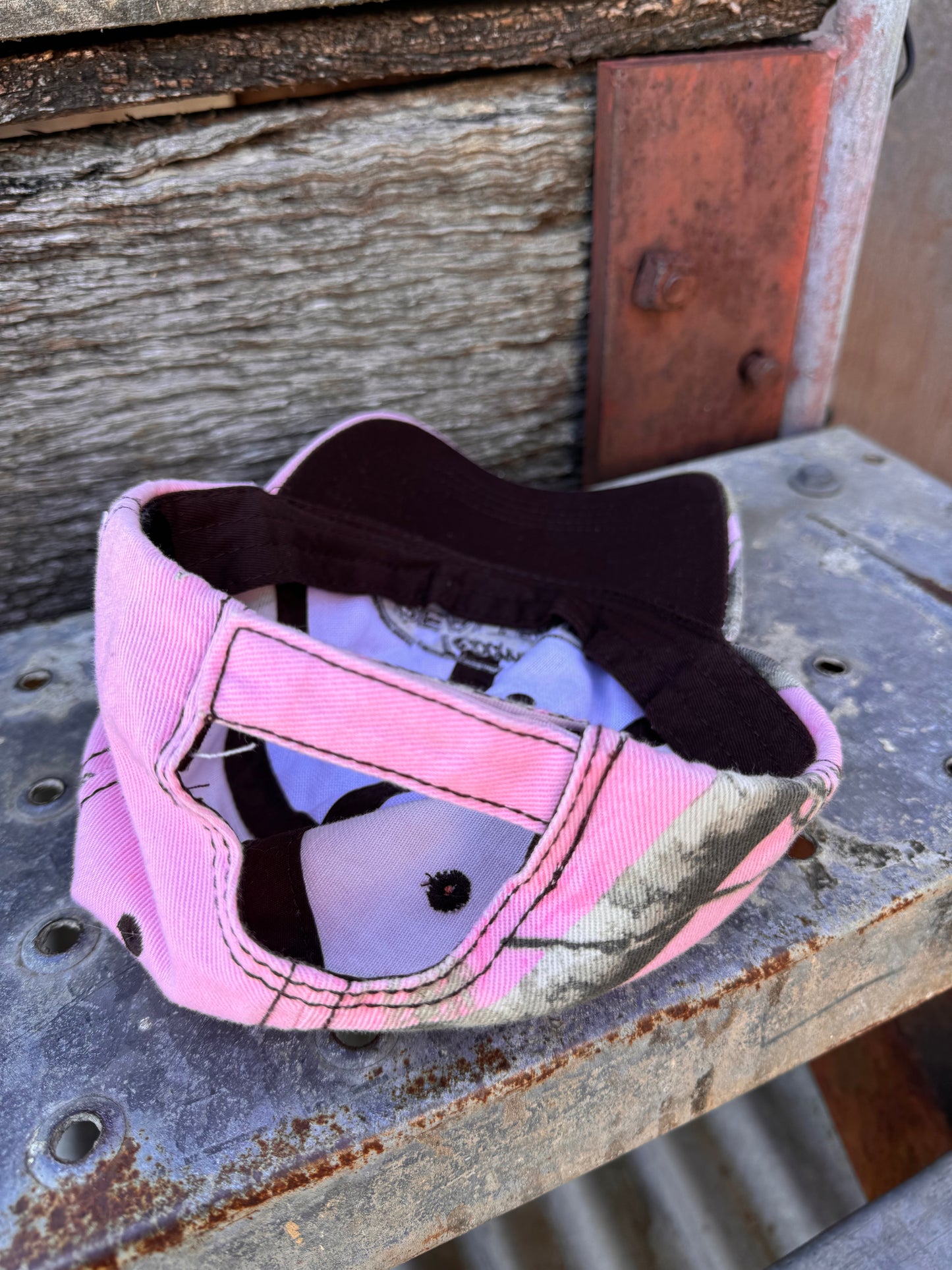 Vintage Pink Realtree Hat
