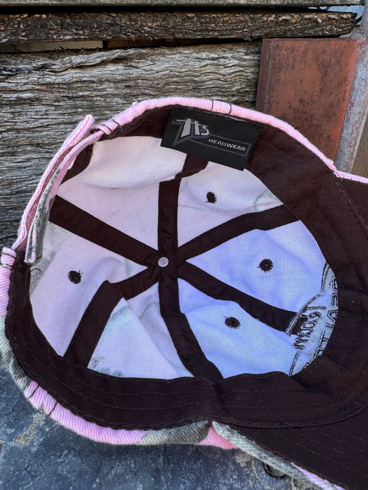 Vintage Pink Realtree Hat