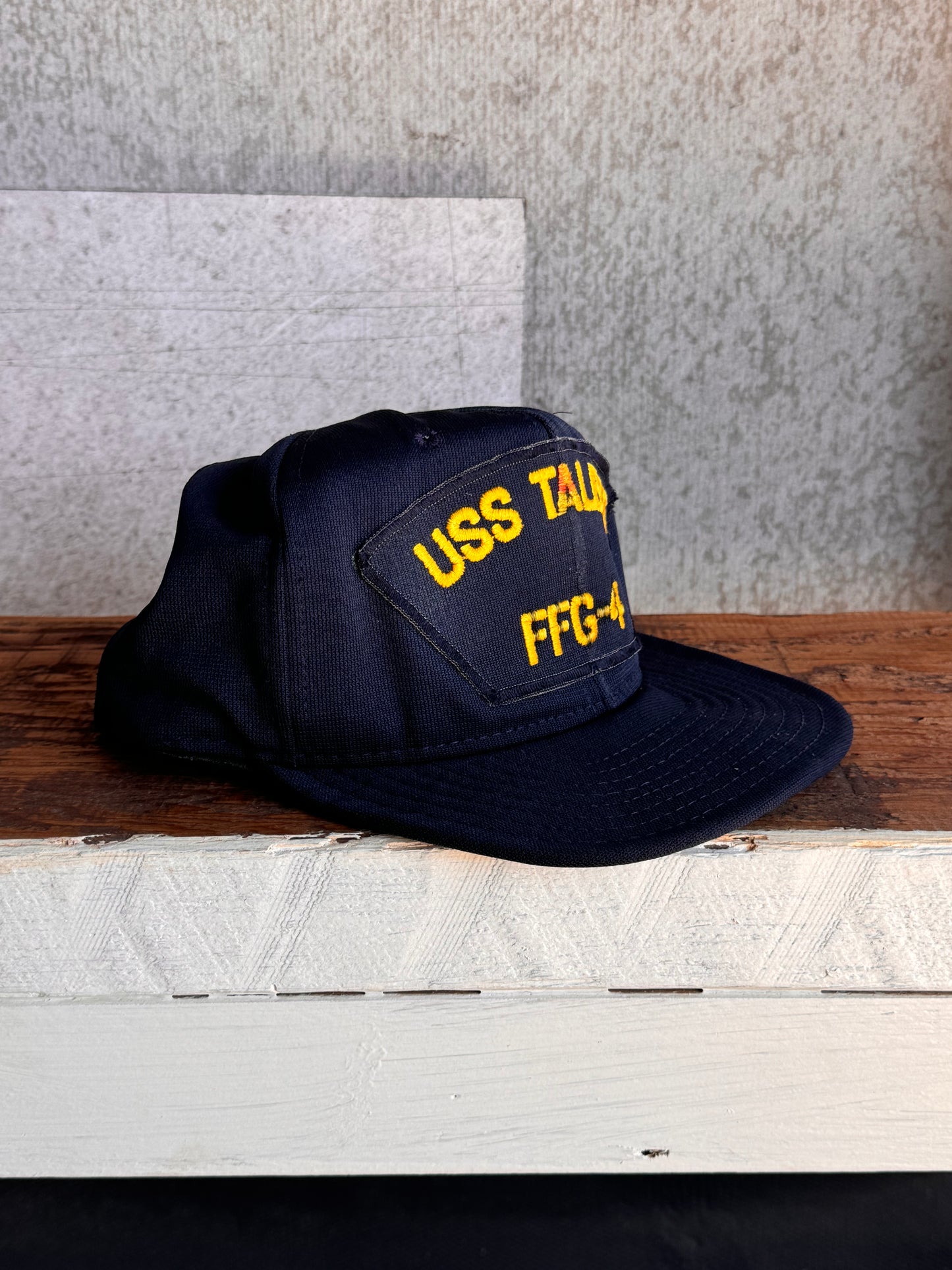 Vintage 'USS Talbot' Navy Hat