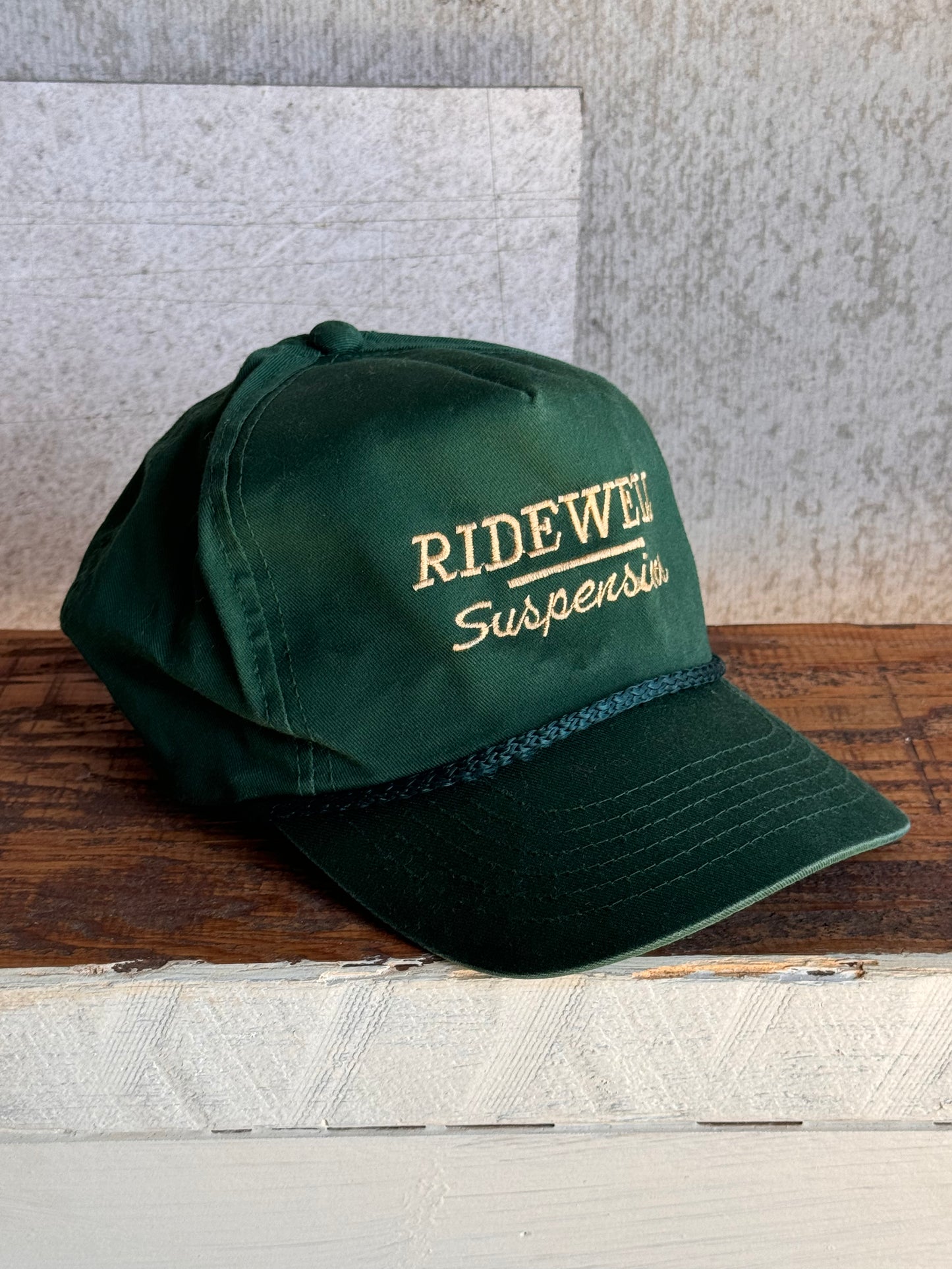 Vintage Green Ridewell Hat