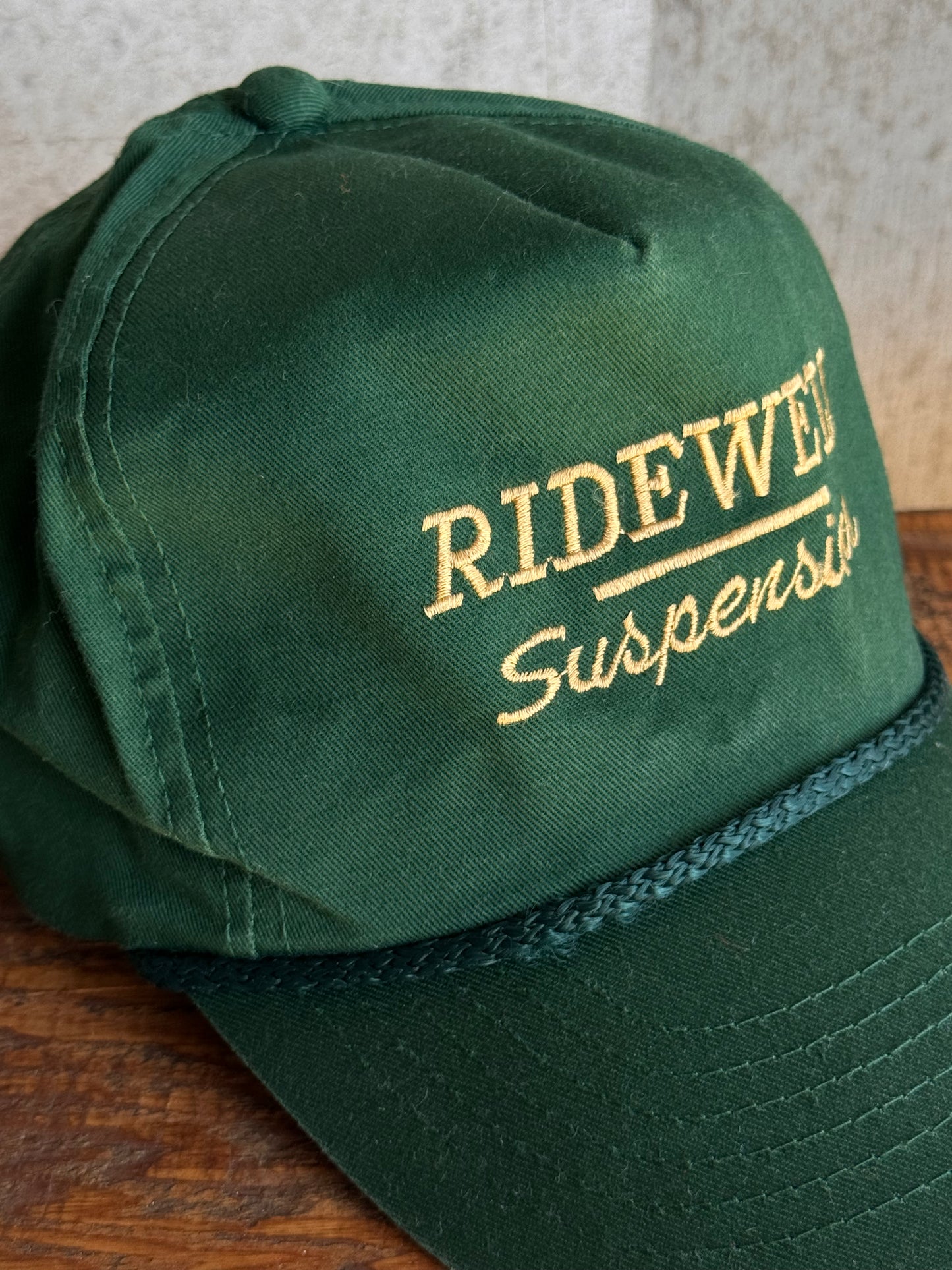 Vintage Green Ridewell Hat