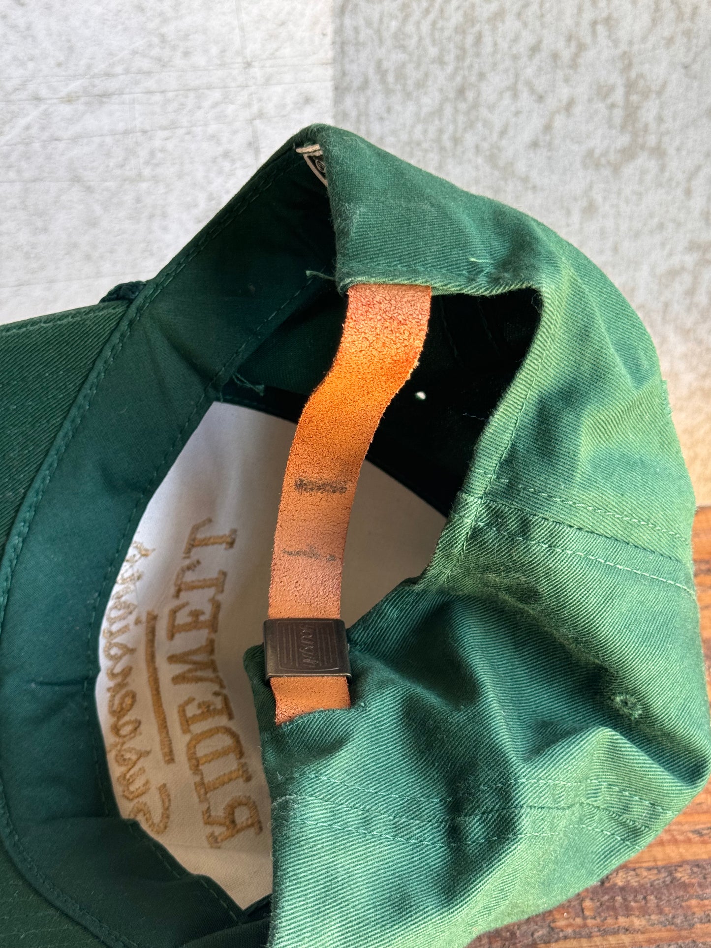 Vintage Green Ridewell Hat