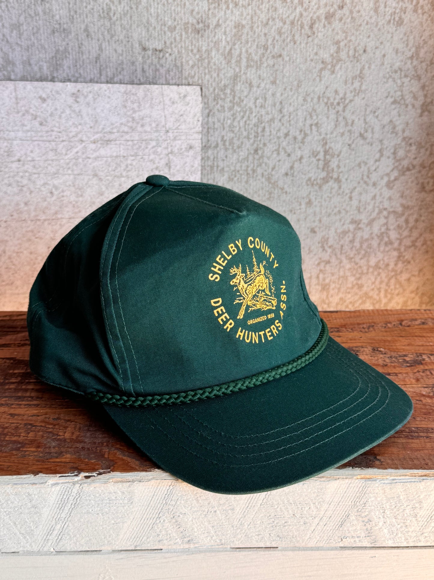 Vintage Shelby County Deers Hunters Association Hat