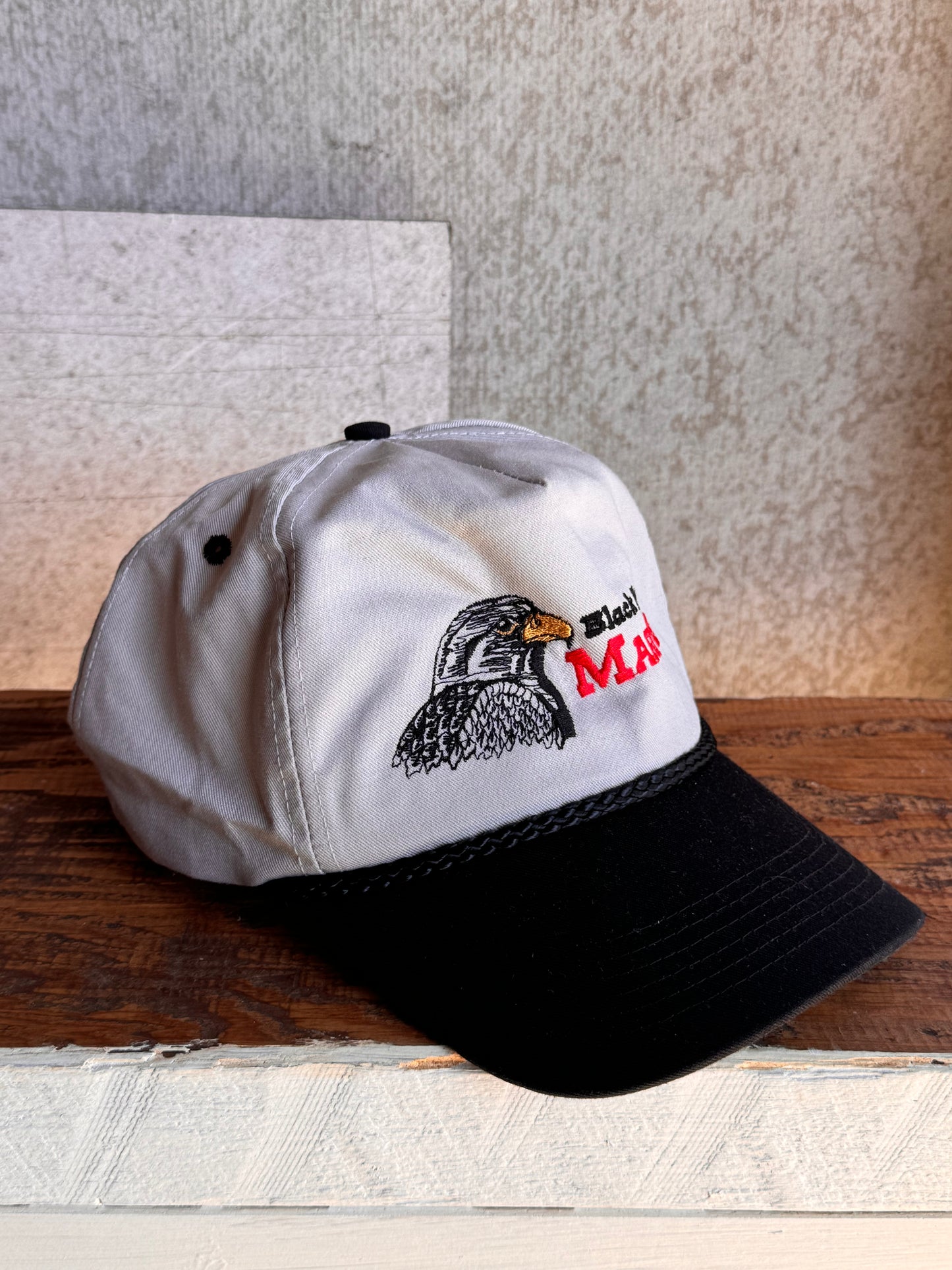 Vintage Black Hawk Marine Hat