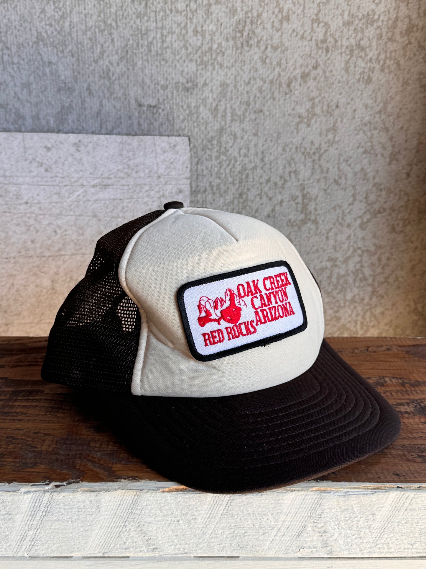Vintage Oak Creek Canyon Foam Front Trucker Hat