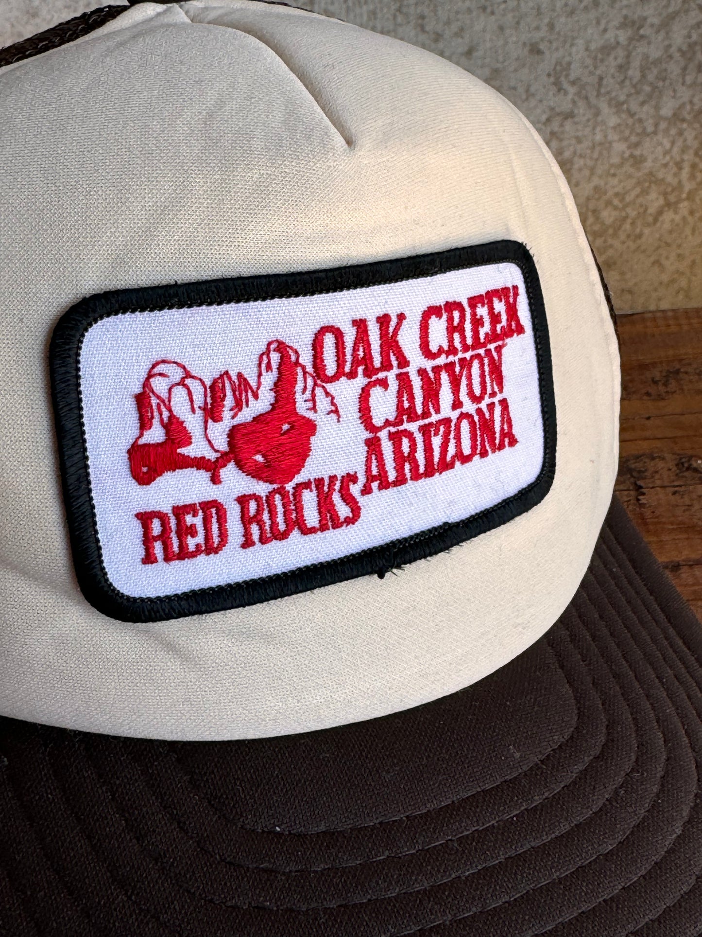Vintage Oak Creek Canyon Foam Front Trucker Hat
