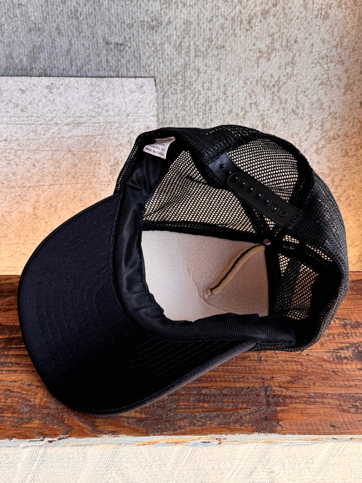 Vintage Coach Potato Graphic Trucker Hat