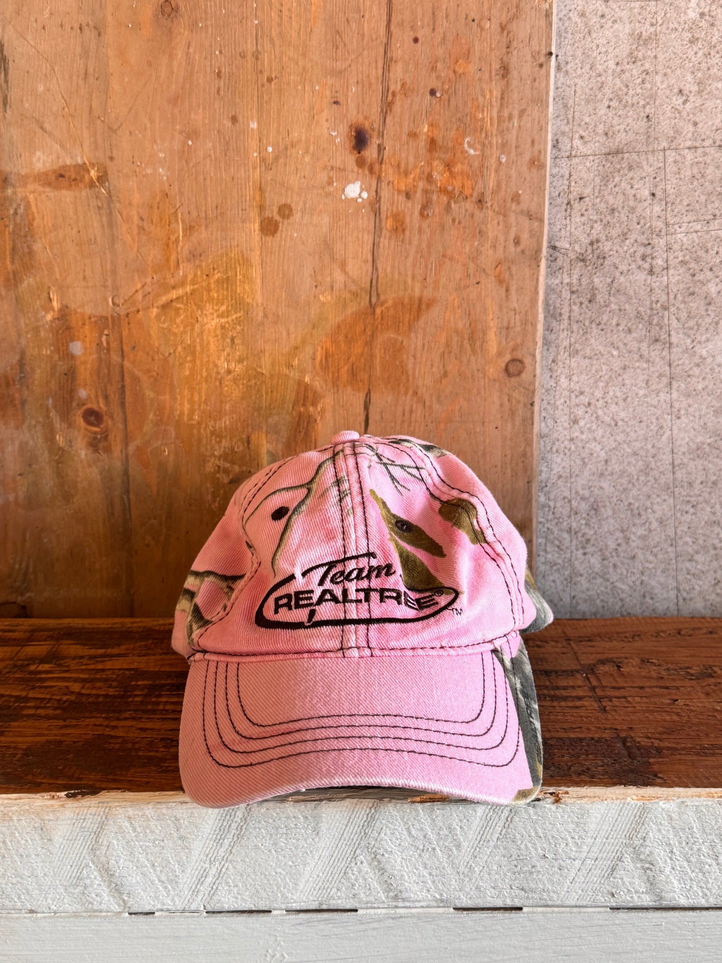 Vintage Pink Realtree Hat