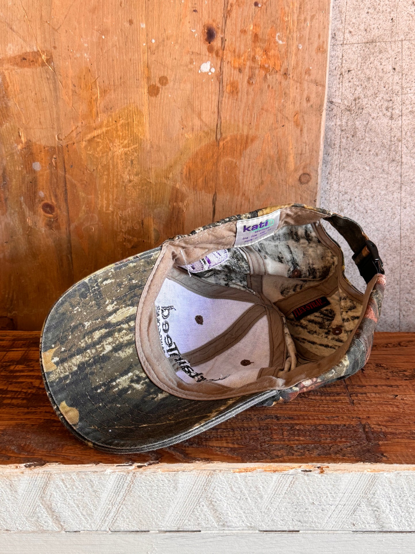 Vintage MossyOak Camo Hat