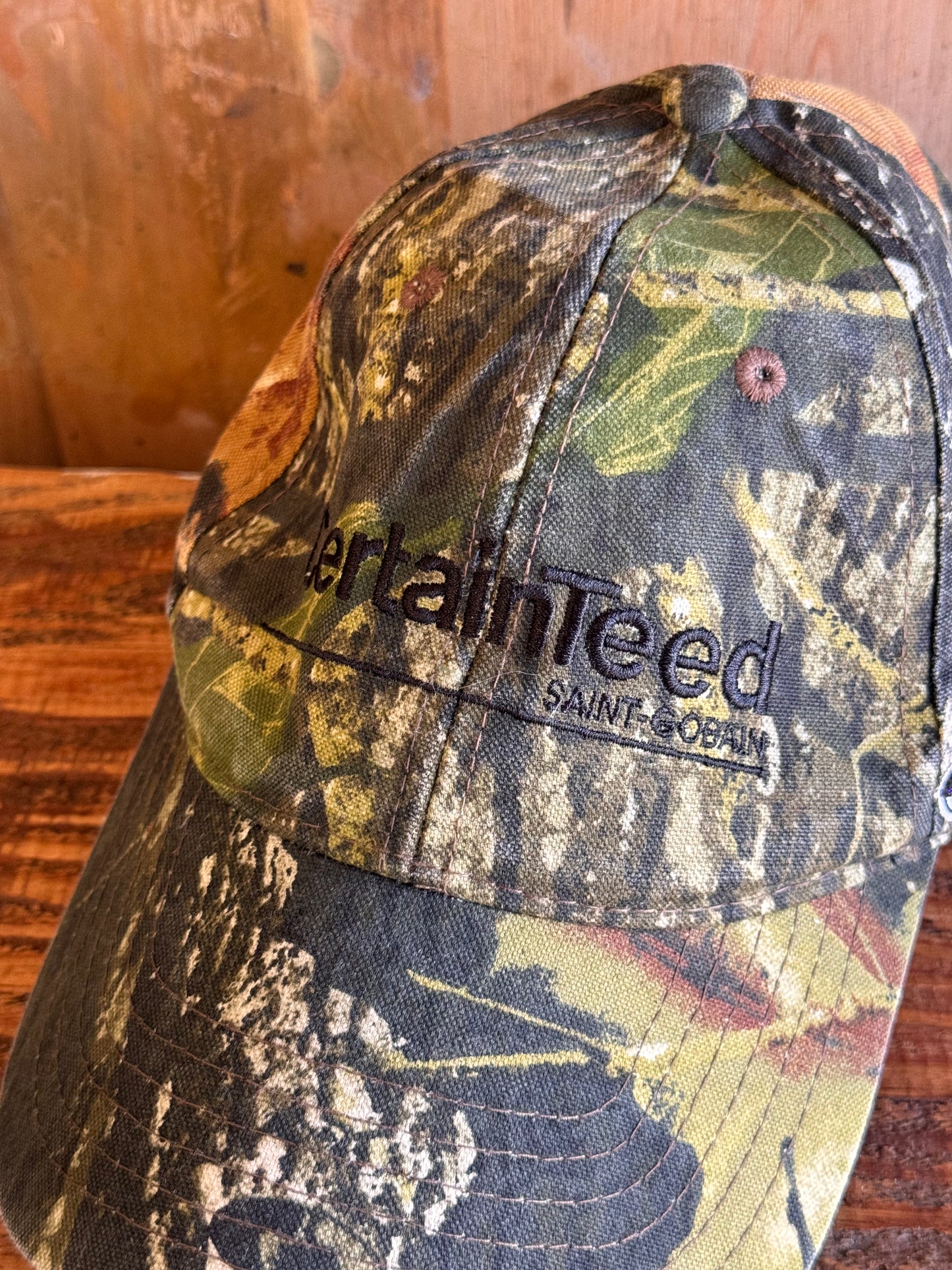 Vintage MossyOak Camo Hat
