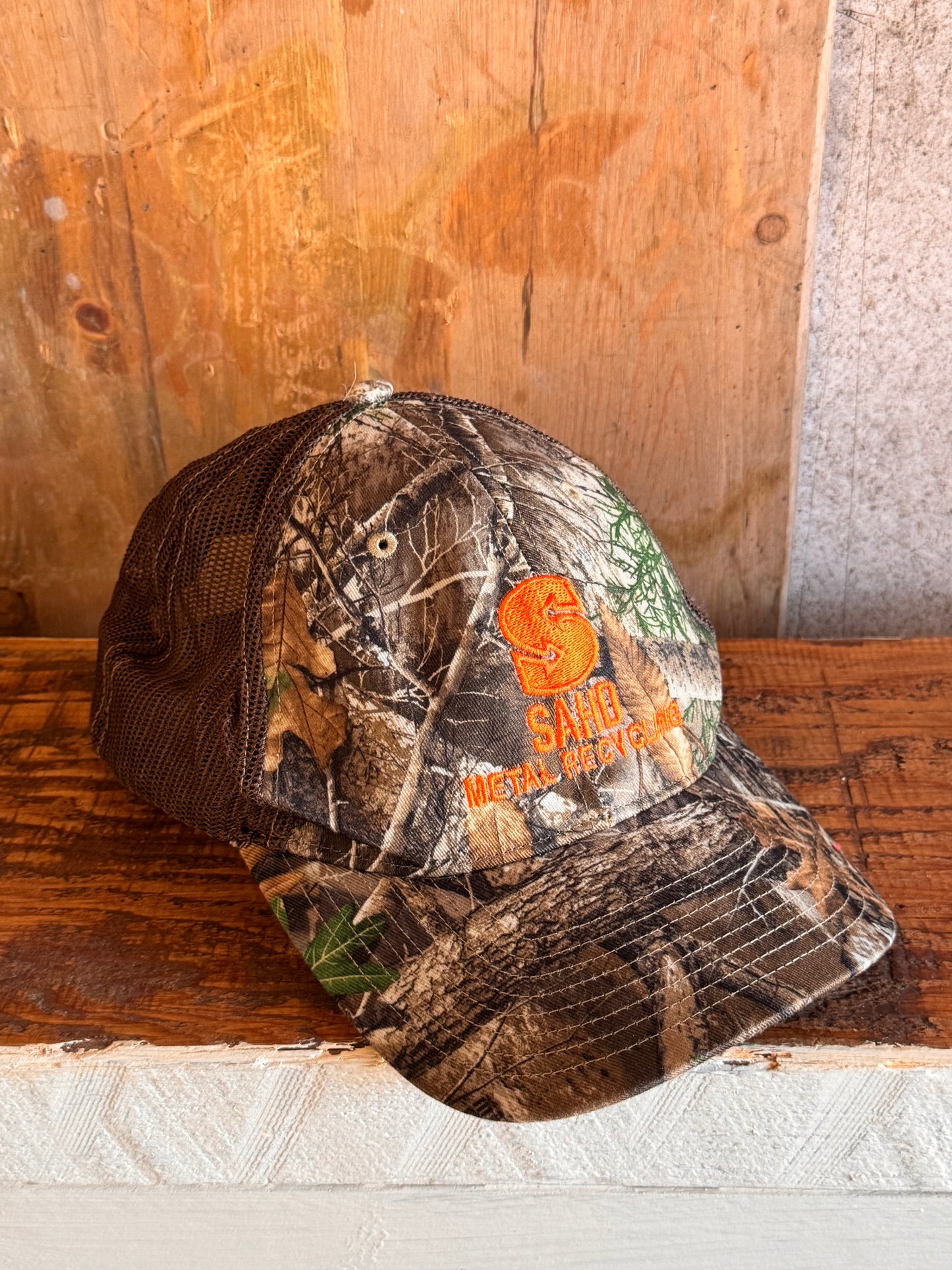 Vintage Camo Trucker Hat