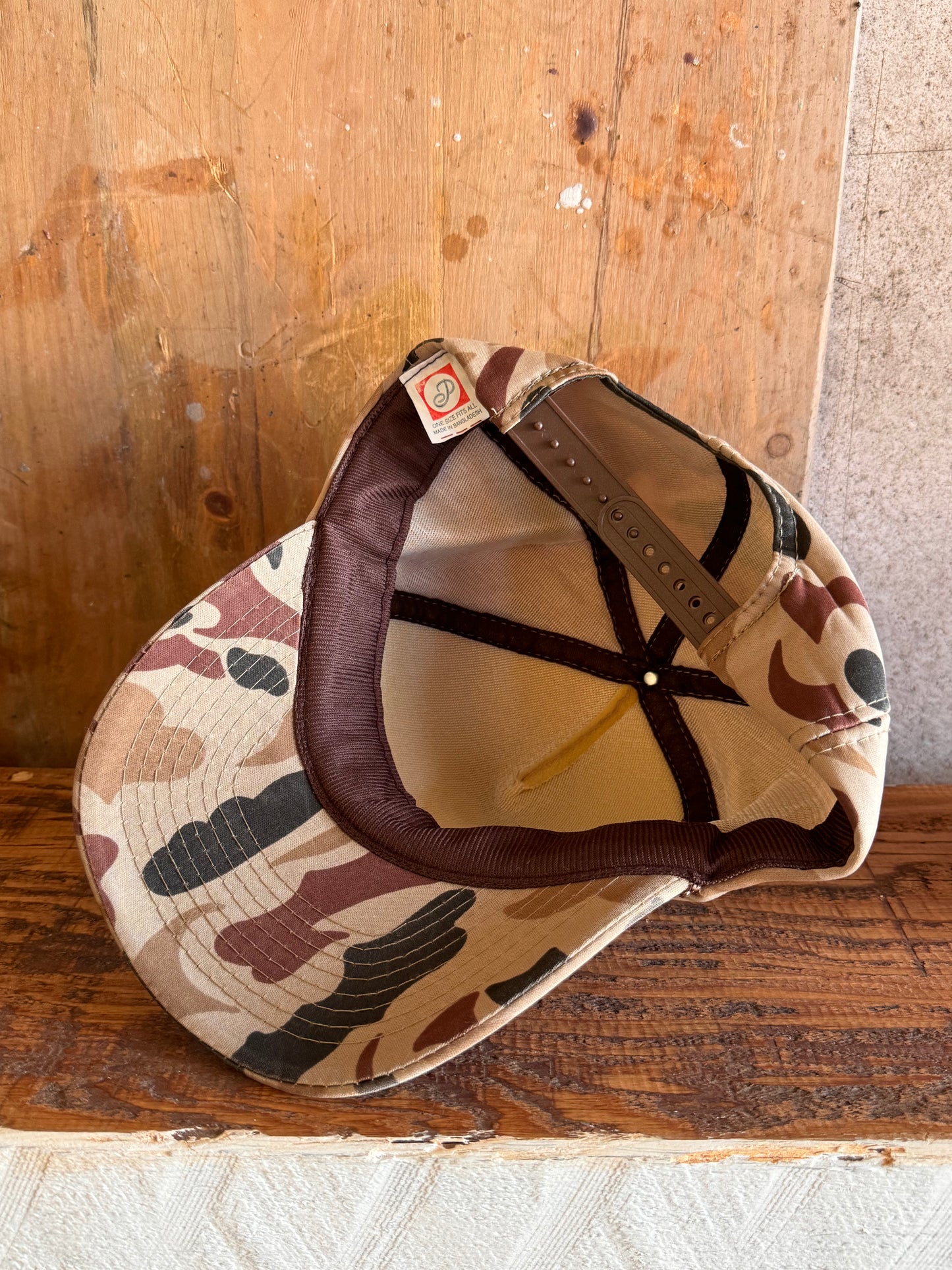 Vintage Foam Front Camo Hat