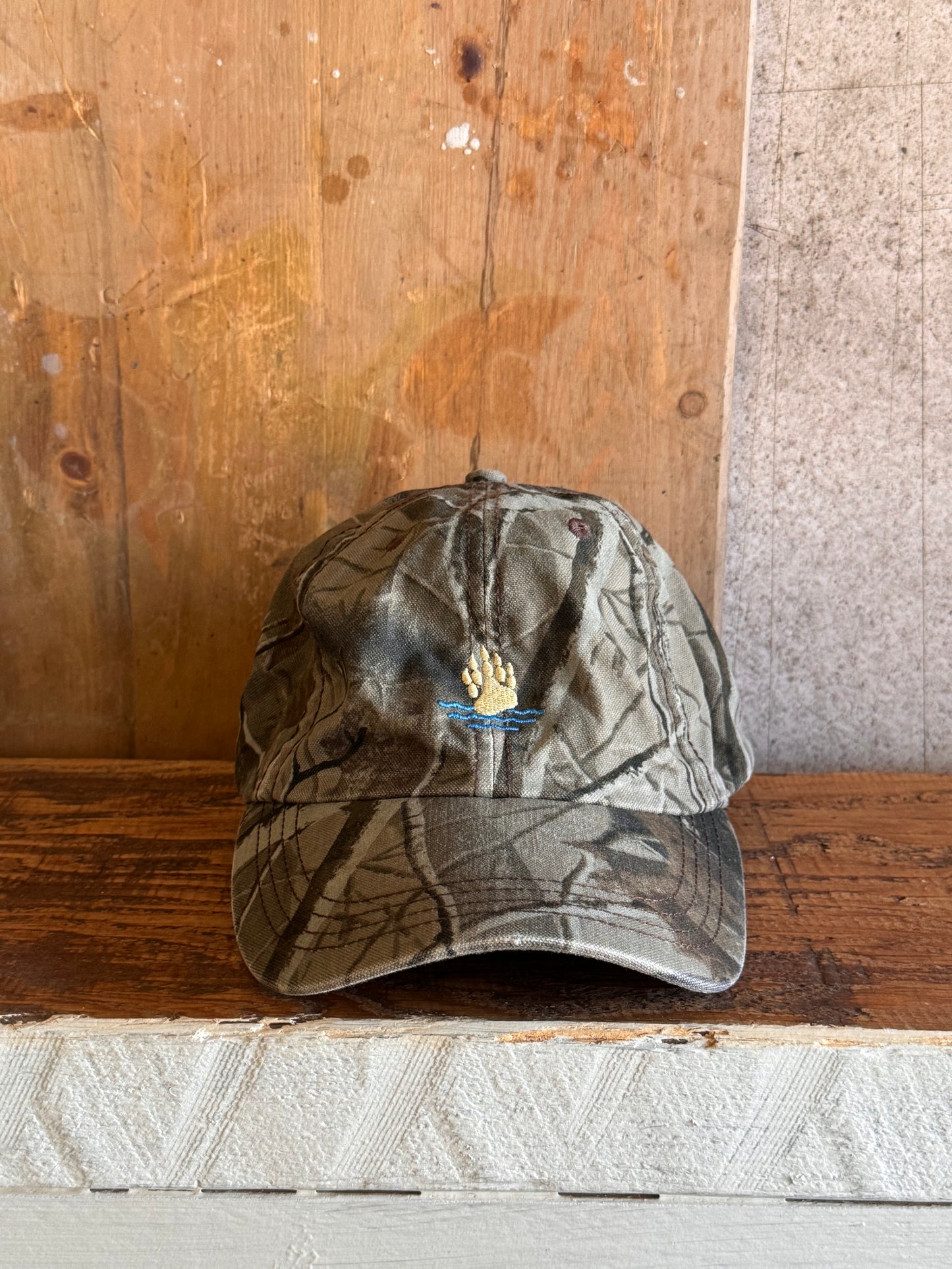 Vintage Bearpaw Outdoors Camo Hat