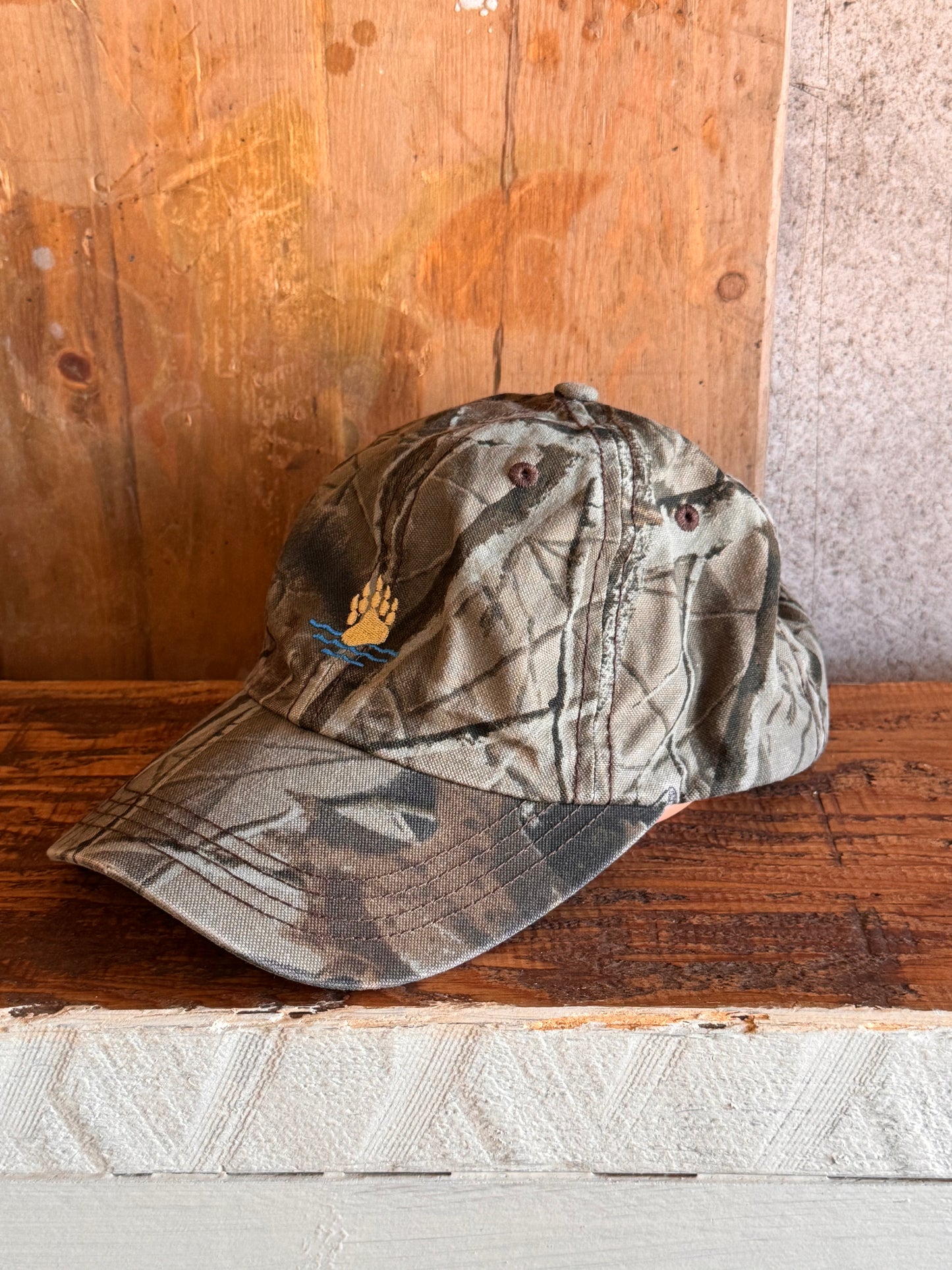 Vintage Bearpaw Outdoors Camo Hat