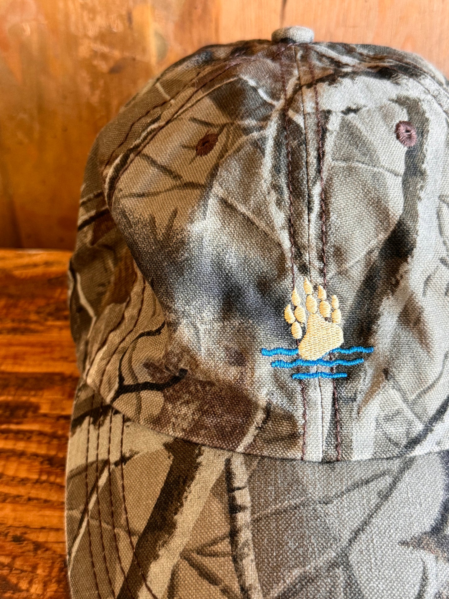 Vintage Bearpaw Outdoors Camo Hat