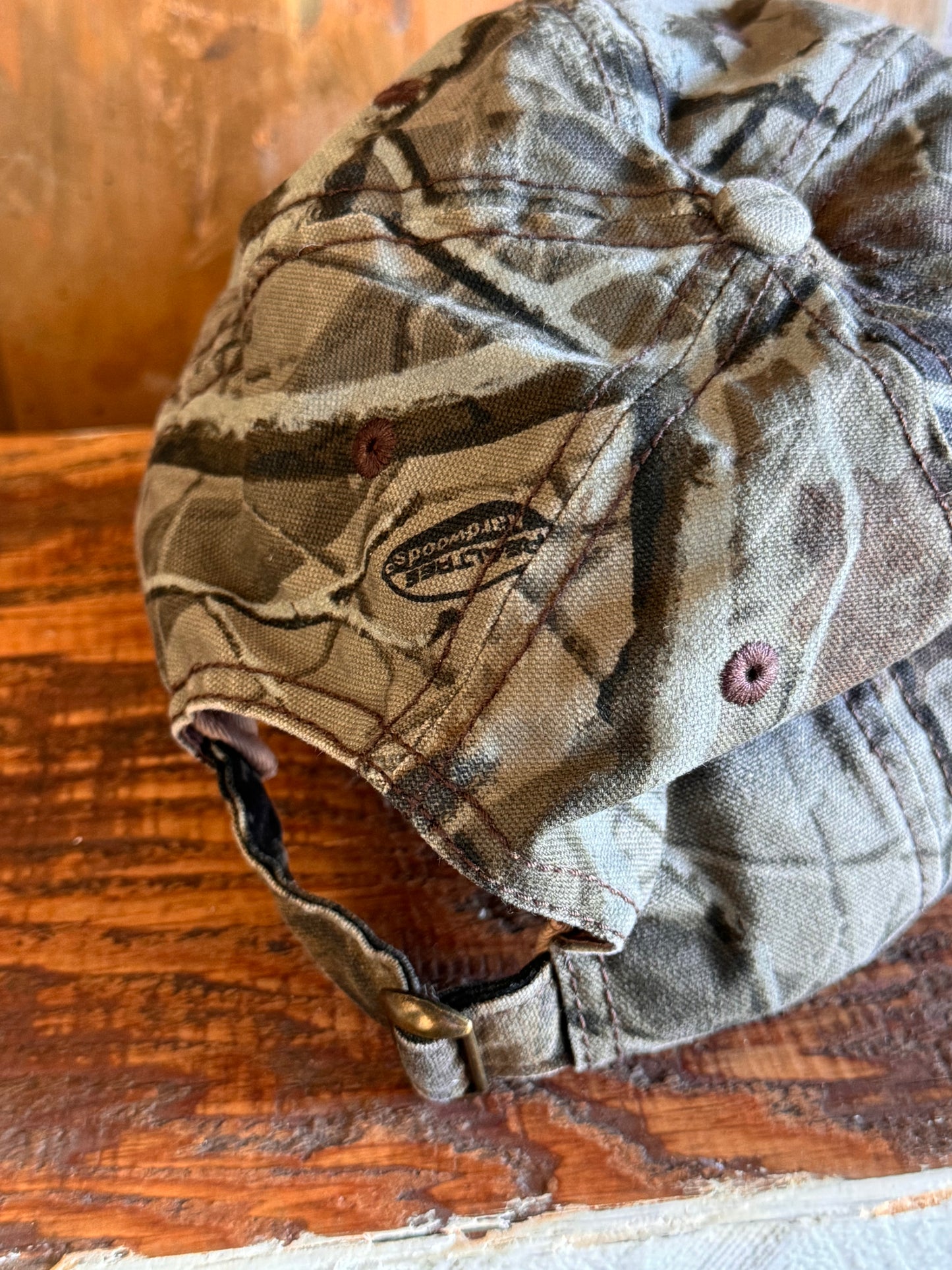 Vintage Bearpaw Outdoors Camo Hat