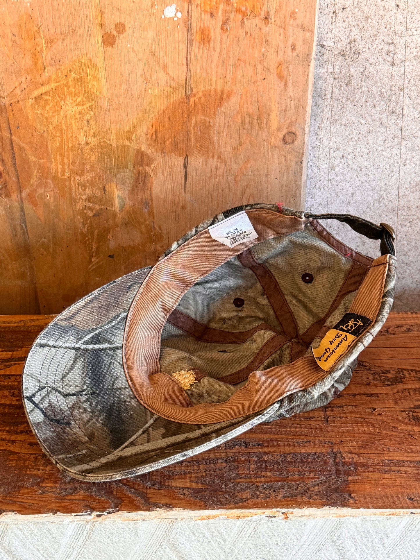 Vintage Bearpaw Outdoors Camo Hat