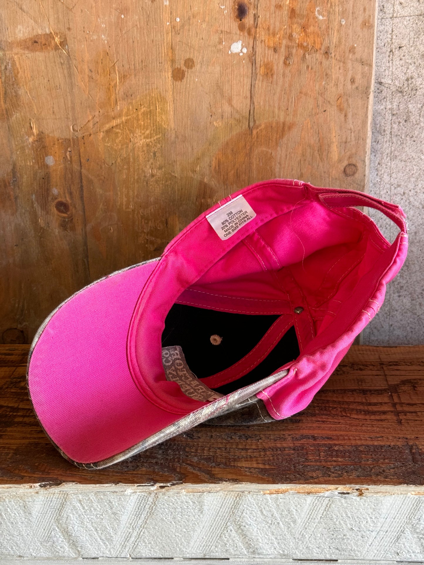 Vintage TSC Pink Camo Hat