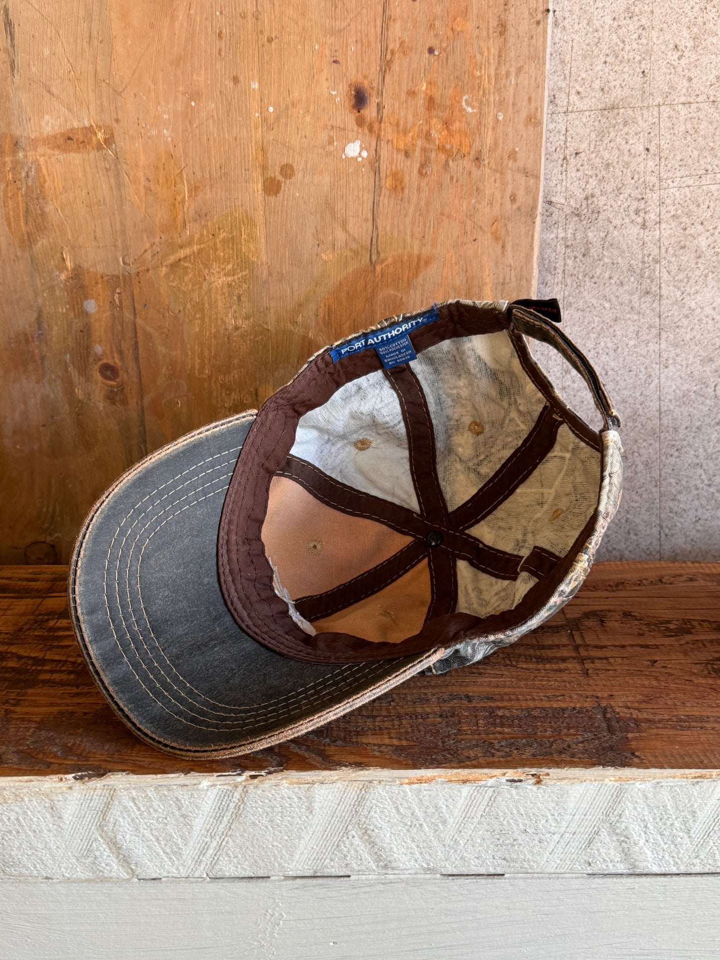 Vintage Realtree Camo Hat with Embroidered Fontanelle Logo