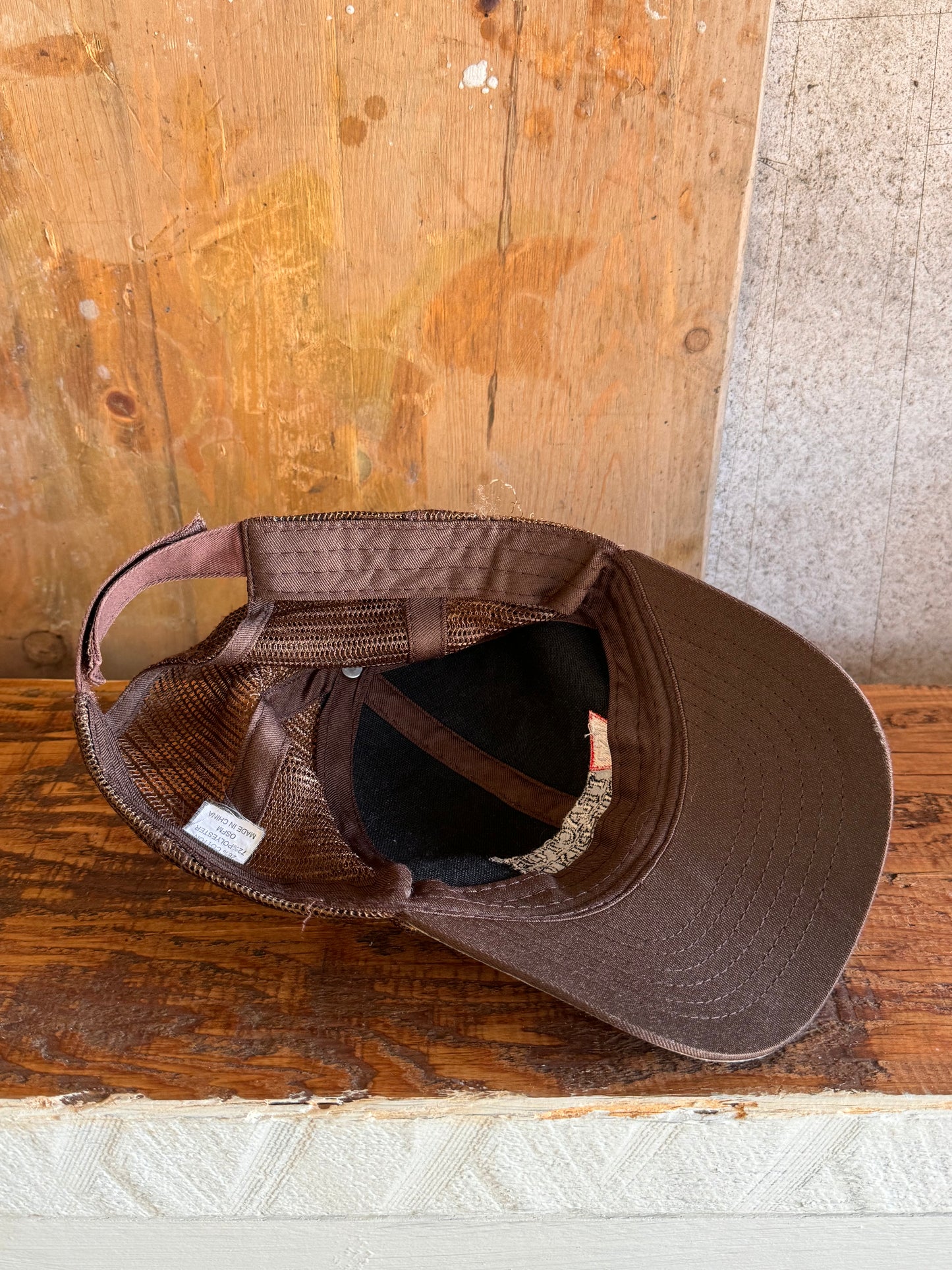 Vintage TSC Camo Trucker Hat