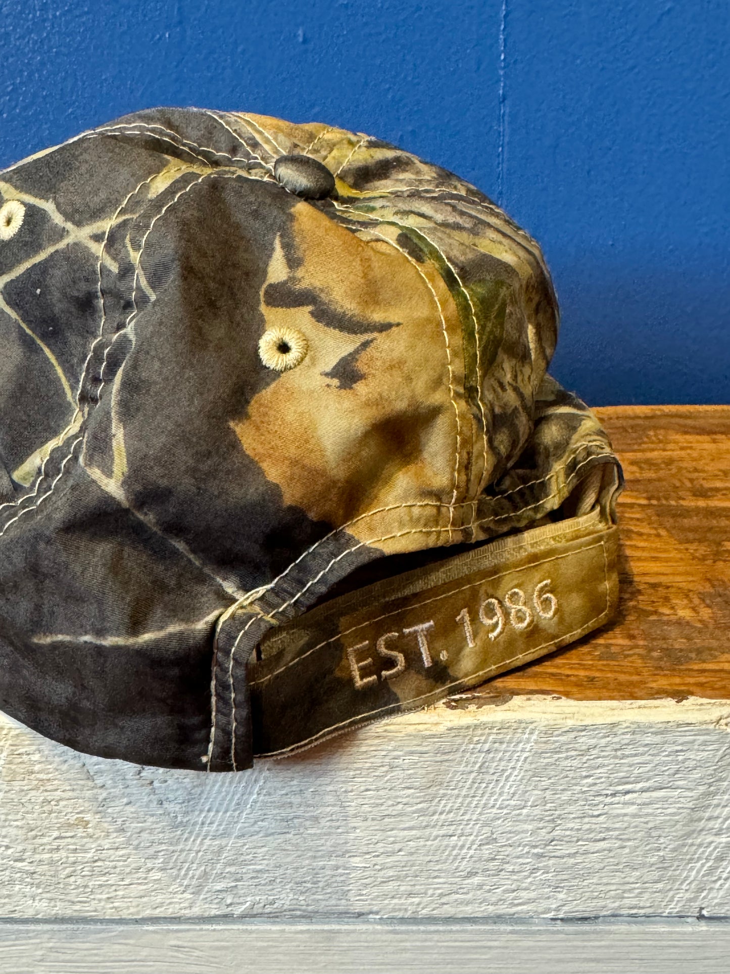 Vintage MossyOak Camo Hat