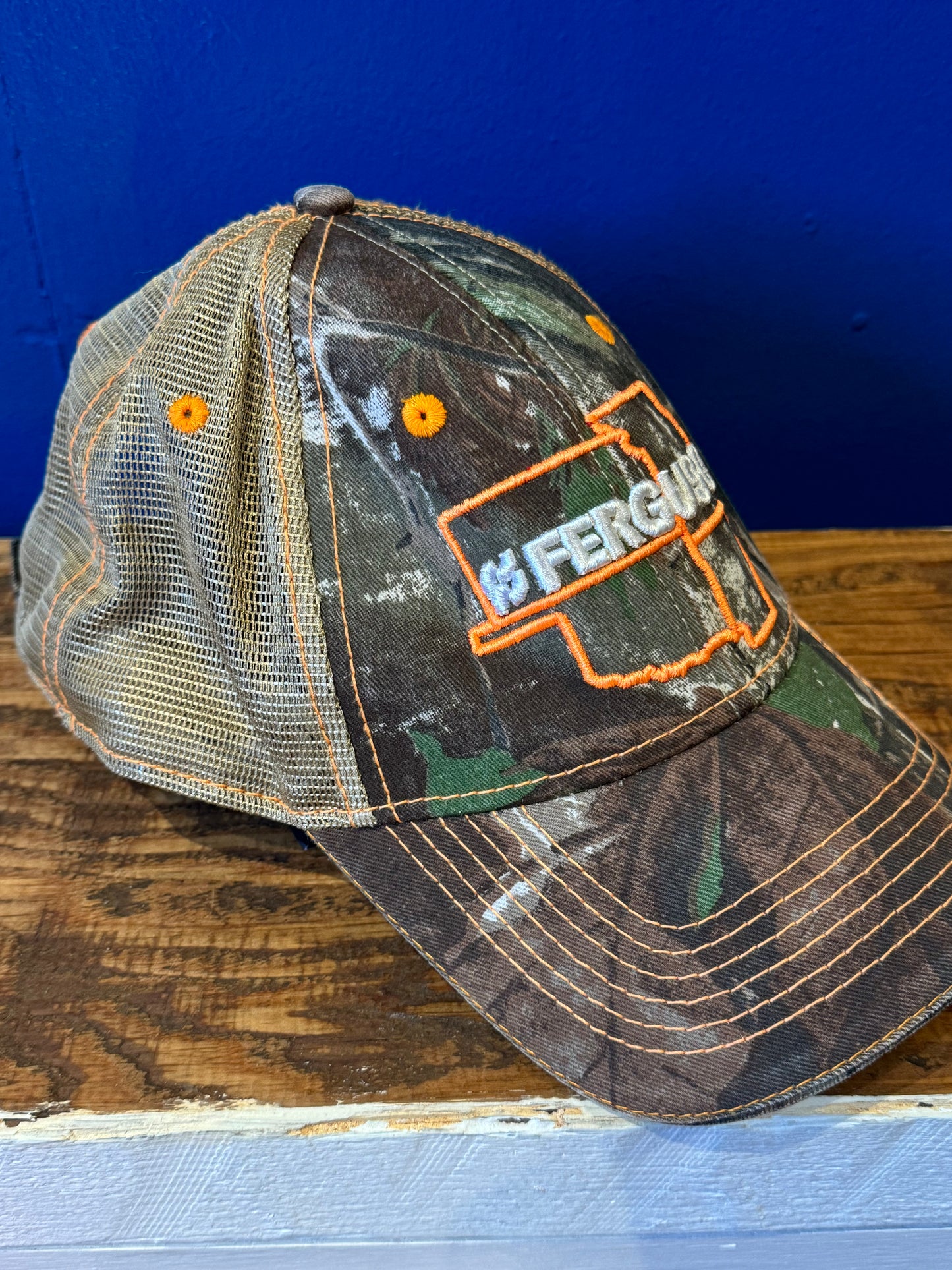 Vintage Ferguson Camo Trucker Hat
