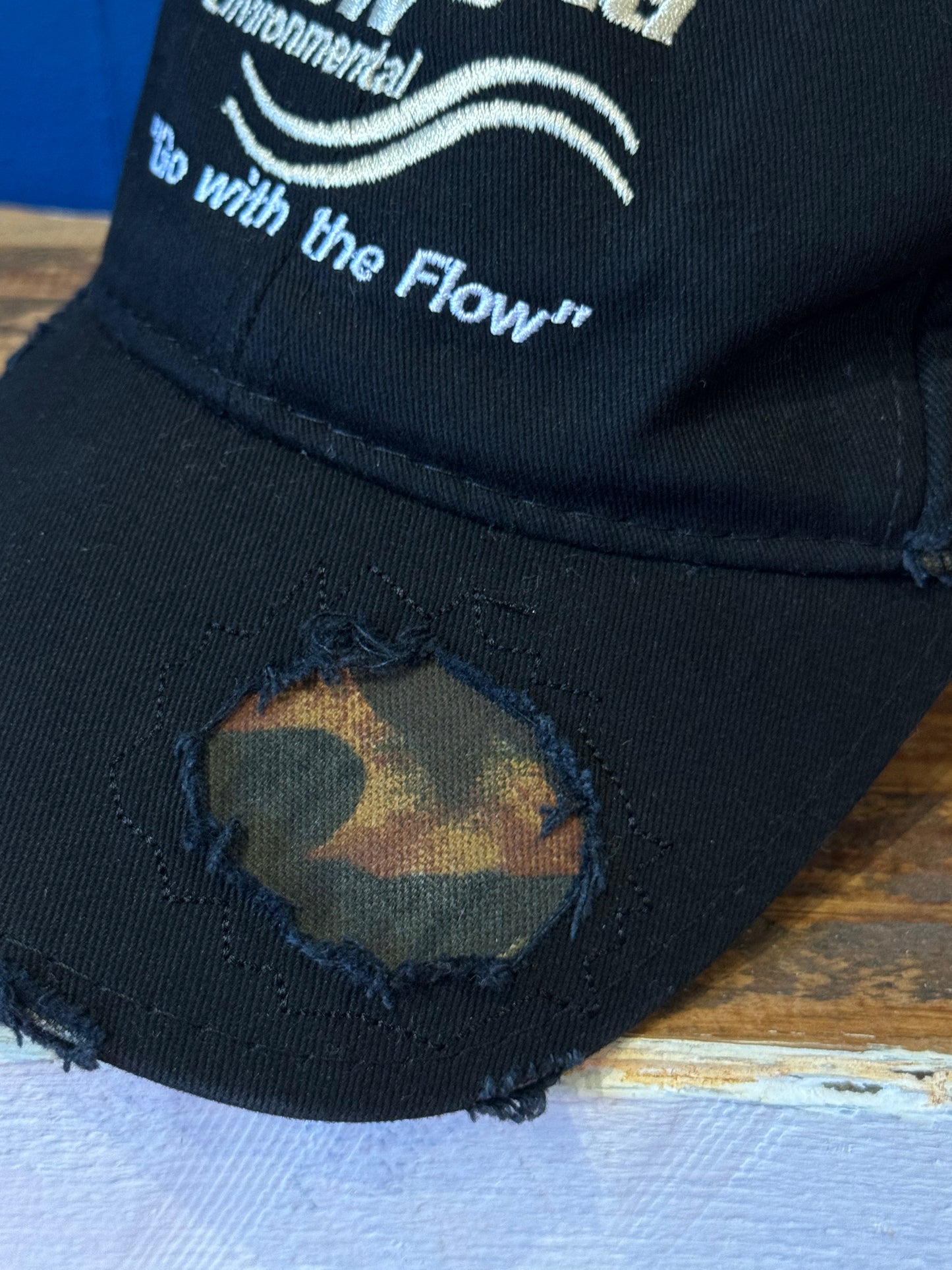 Vintage Magma Flow MossyOak Camo Hat