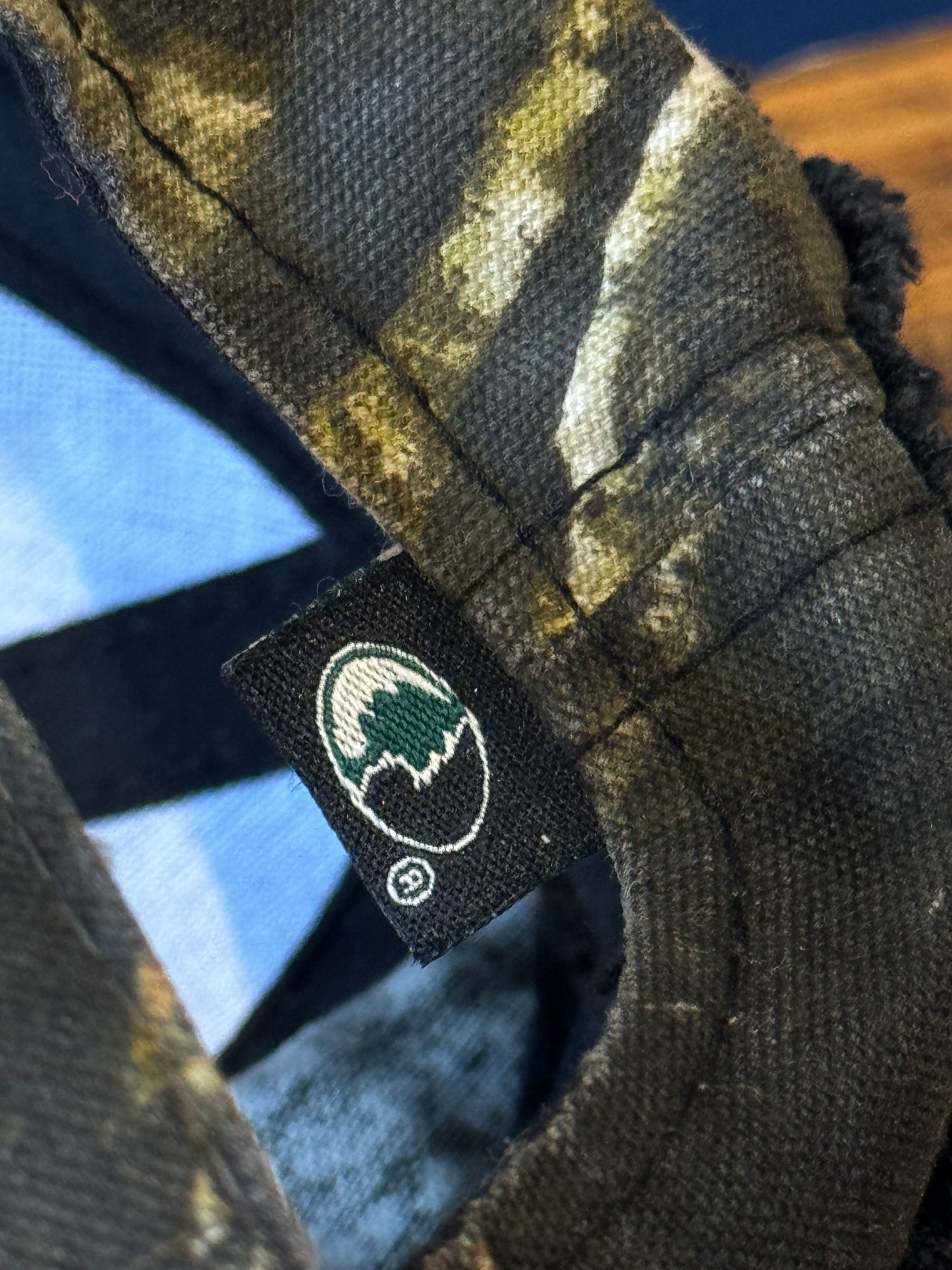 Vintage Magma Flow MossyOak Camo Hat