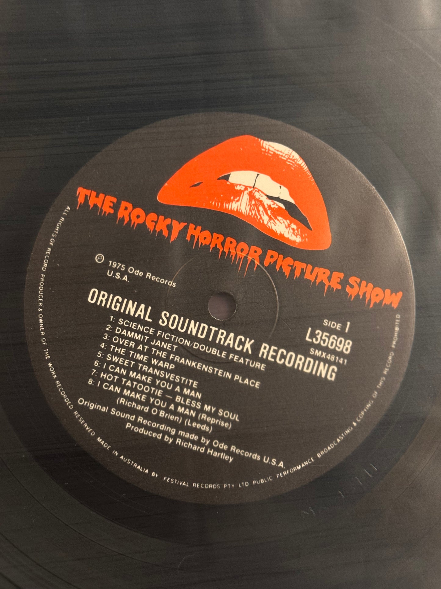 'The Rocky Horror Picture Show' Vintage Vinyl