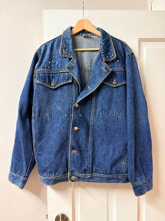 Paris Express Womens Denim Jacket [L]